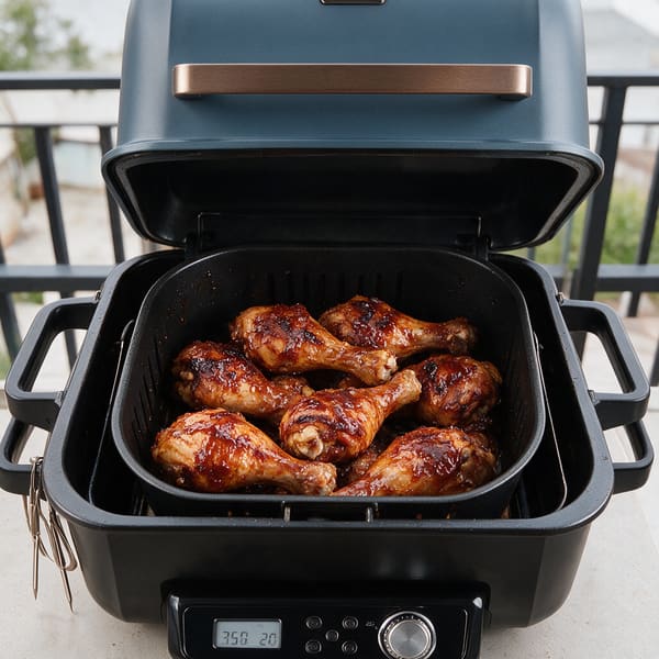 BBQ chicken drumsticks