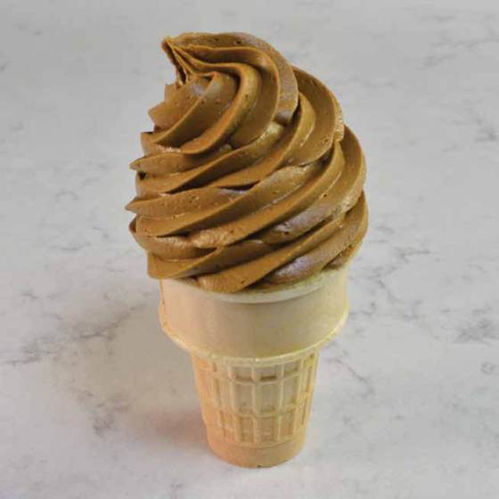 Chocolate peanut butter soft serve