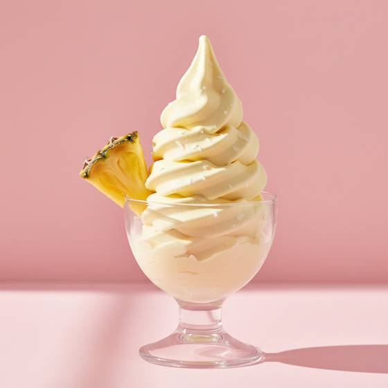 Pineapple coconut whip