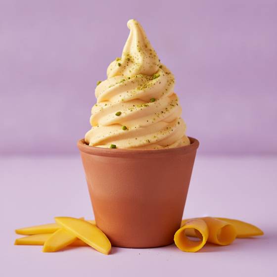 Mango lassi frozen yogurt