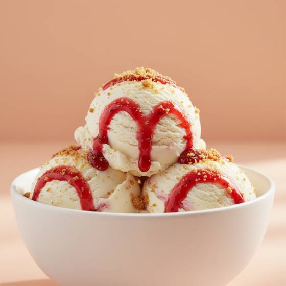 Strawberry cheesecake ice cream