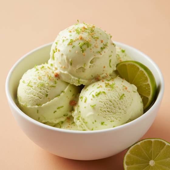 Key lime pie ice cream