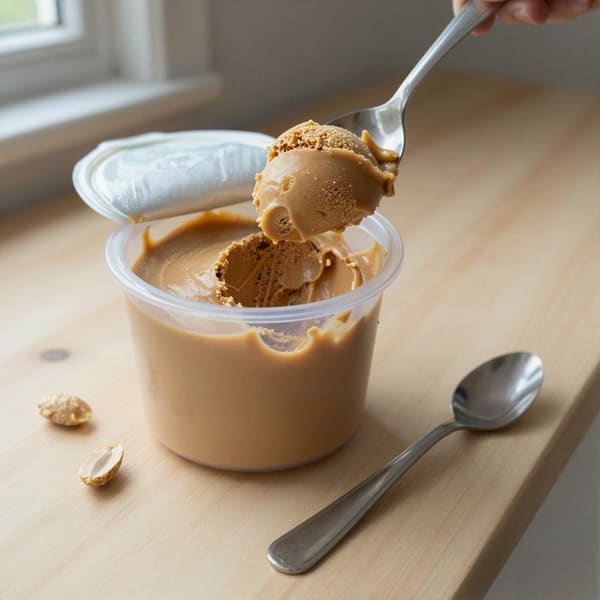 Lite peanut butter ice cream