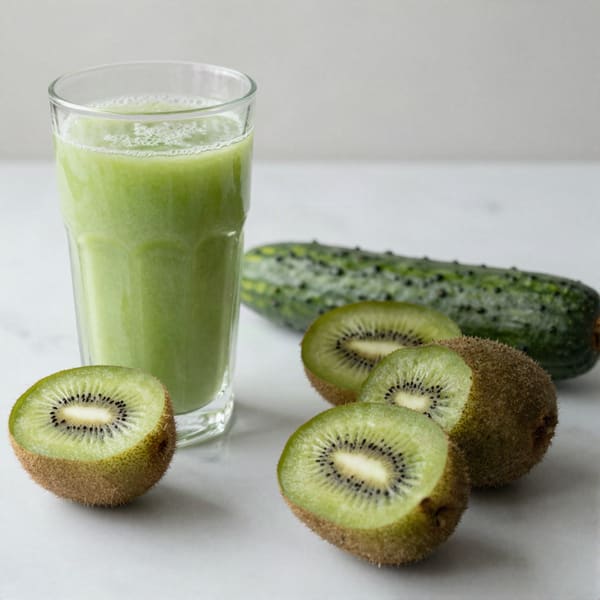 Kiwi cucumber cooler