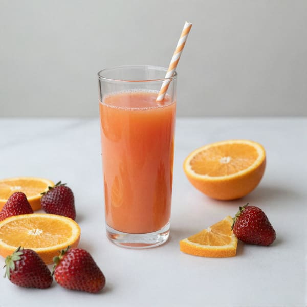 Strawberry creamsicle OJ