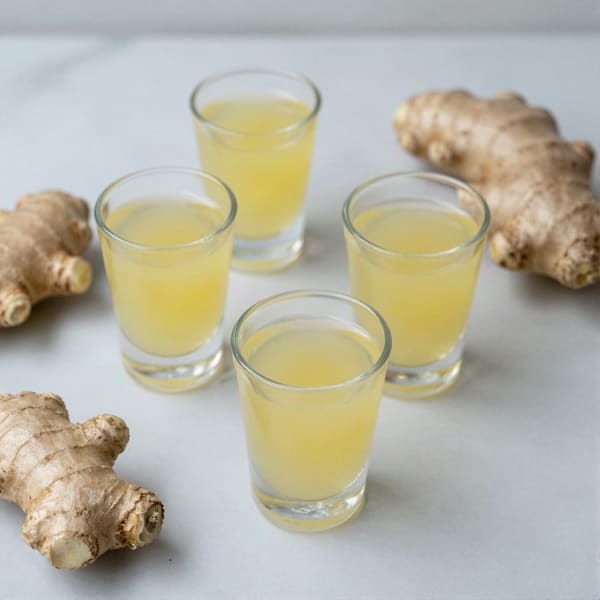 Ginger lemon shot