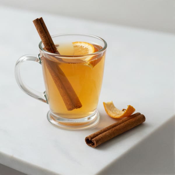 Warm spiced apple