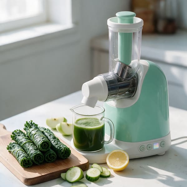 Kale roll-up mean green