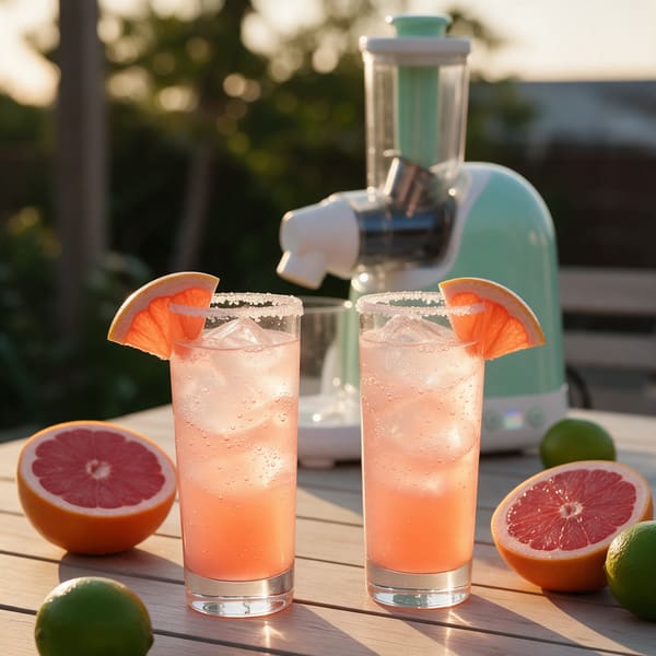 Fresh-pressed paloma (21+)