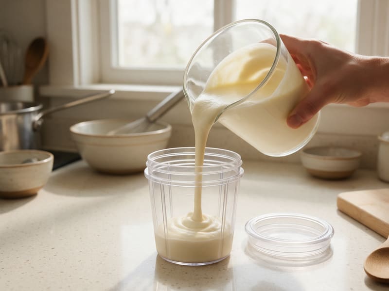 Step 3: Keto vanilla bean that stays scoopable